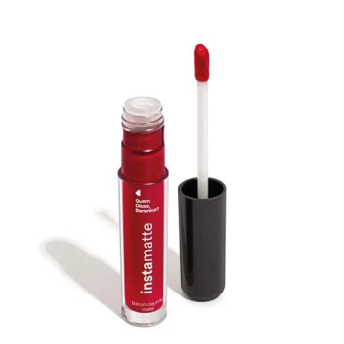 Batom Líquido Instamatte Quem Disse, Berenice?, 4ml Cor Vermelholi