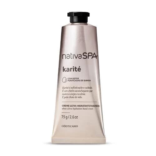 Creme de Mãos Nativa Spa Karité, 75g