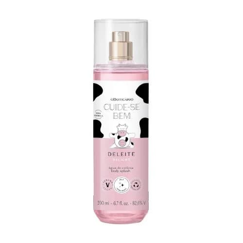 Body Splash Cuide-se Bem Deleite, 200ml