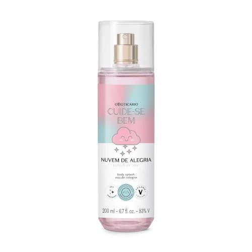 Cuide-se Bem Nuvem de Alegria Body Splash, 200ml