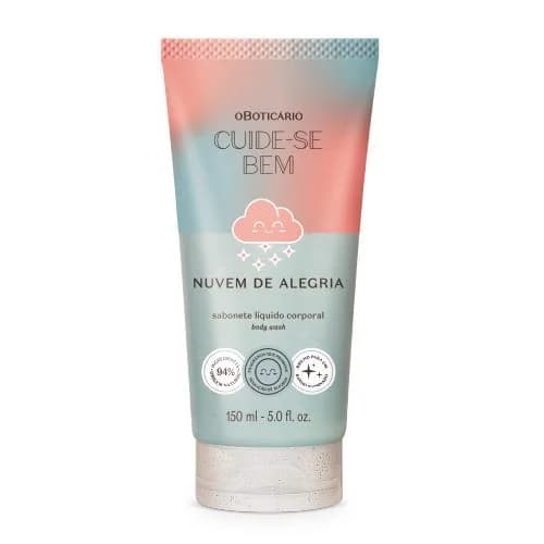 Cuide-se Bem Nuvem de Alegria Sabonete Líquido Corporal, 150ml
