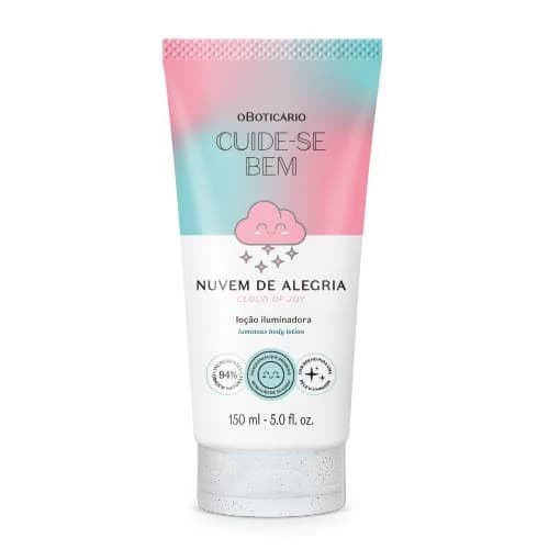 Cuide-se Bem Nuvem de Alegria Loção Hidratante Iluminadora, 150ml