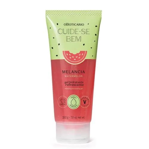 Gel Hidratante Refrescante Cuide-se Bem Melancia, 200g