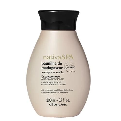 Óleo Hidratante Nativa Spa Baunilha de Madagascar 200ml
