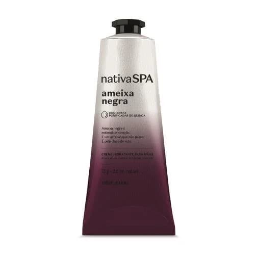 Creme de Mãos Nativa Spa Ameixa Negra, 75g