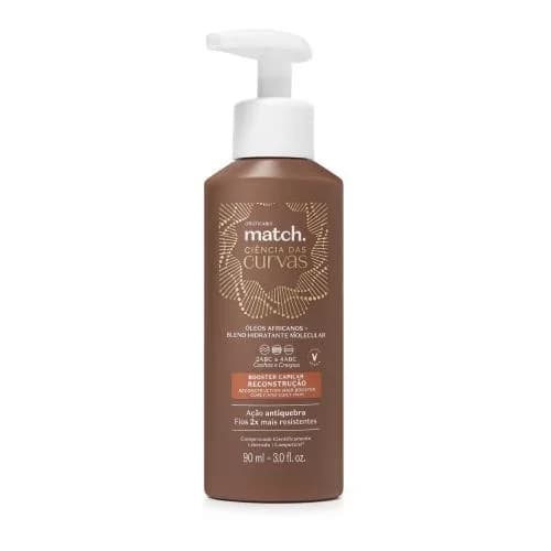 Booster Capilar Reconstrução Match Ciência das Curvas, 90ml