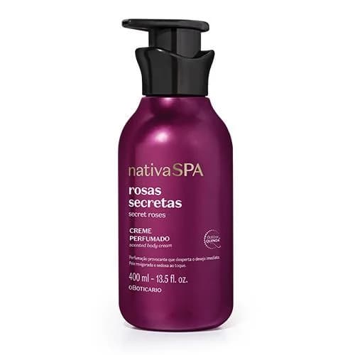 Nativa SPA Loção Hidratante Corporal Rosas Secretas, 400ml