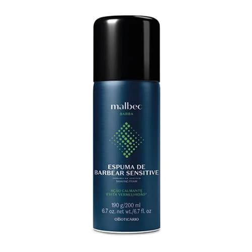 Espuma de Barbear Malbec Club, 200ml